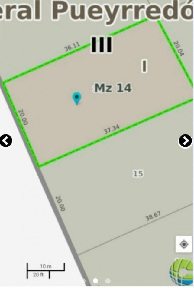 Gran lote en Sierra de los Padres.