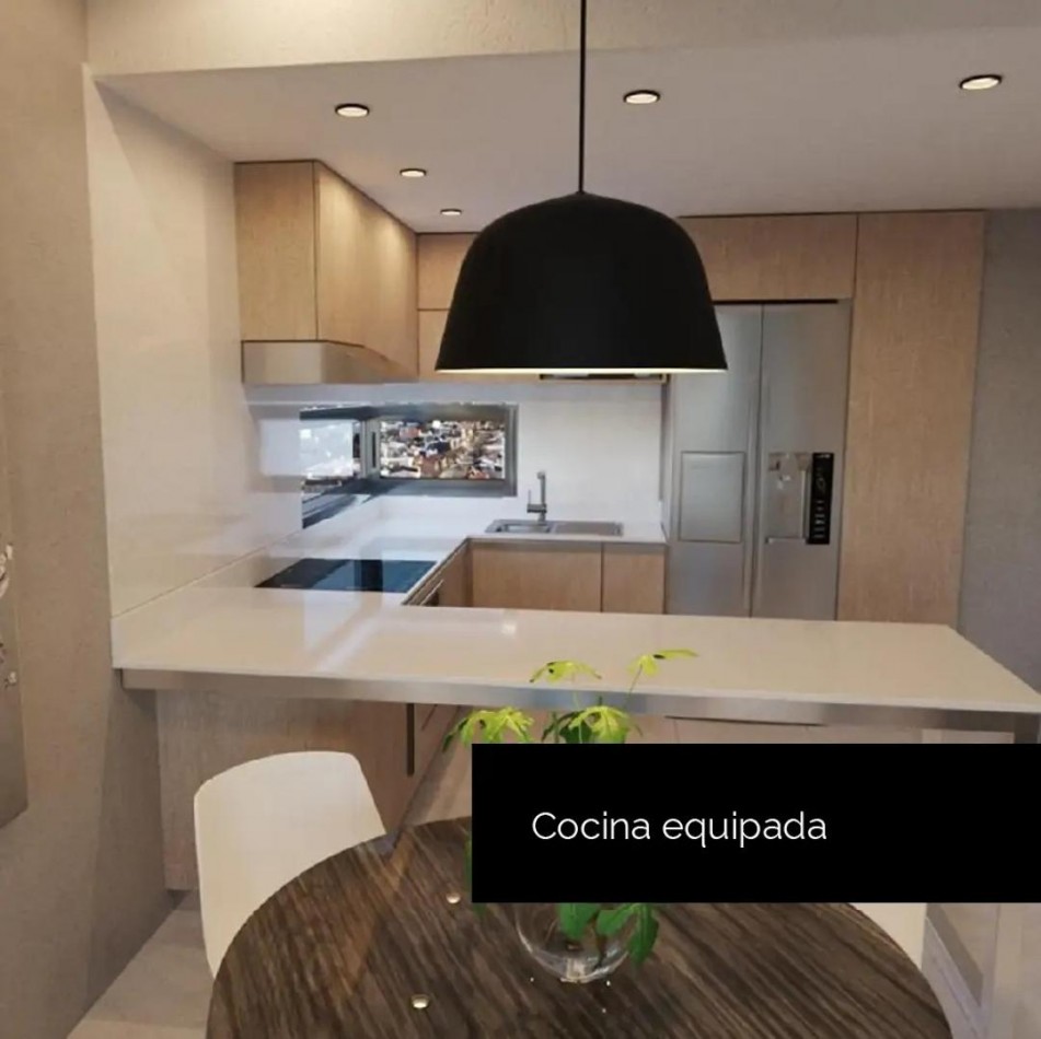 Departamento dos ambientes en  pozo de categoria.  Edif. Torre Punta Arena VI. Zona: Macrocentro