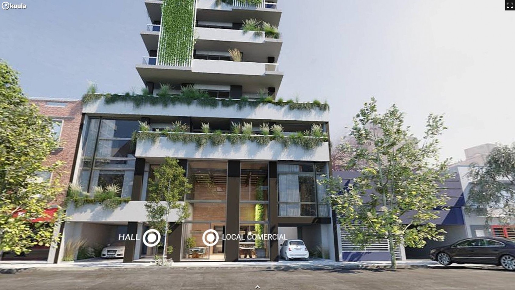 Departamento dos ambientes en  pozo de categoria.  Edif. Torre Punta Arena VI. Zona: Macrocentro