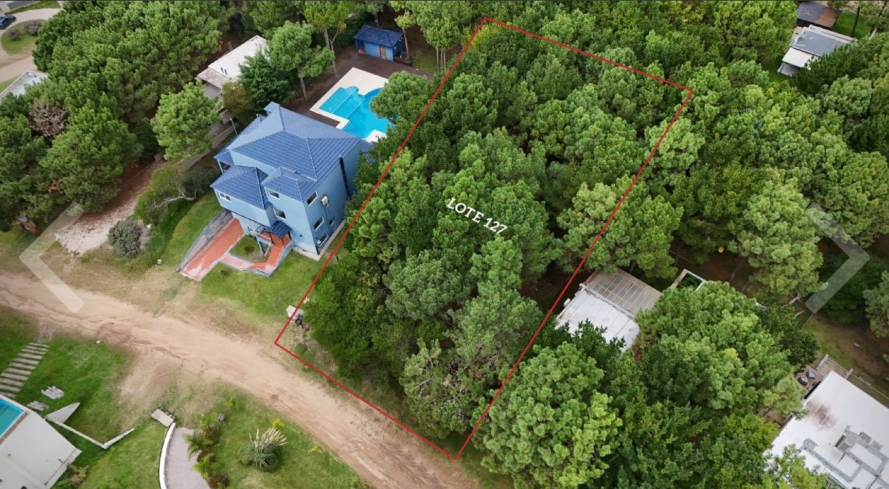 Lote de Terreno en Costa Esmeralda, a 200 mts. del mar