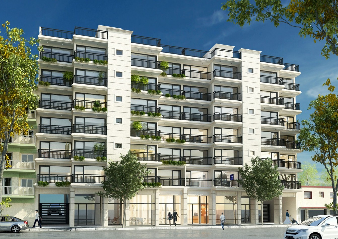 Departamento un ambiente a Estrenar a la ccalle con balcon saliente- Zona: Aldrey