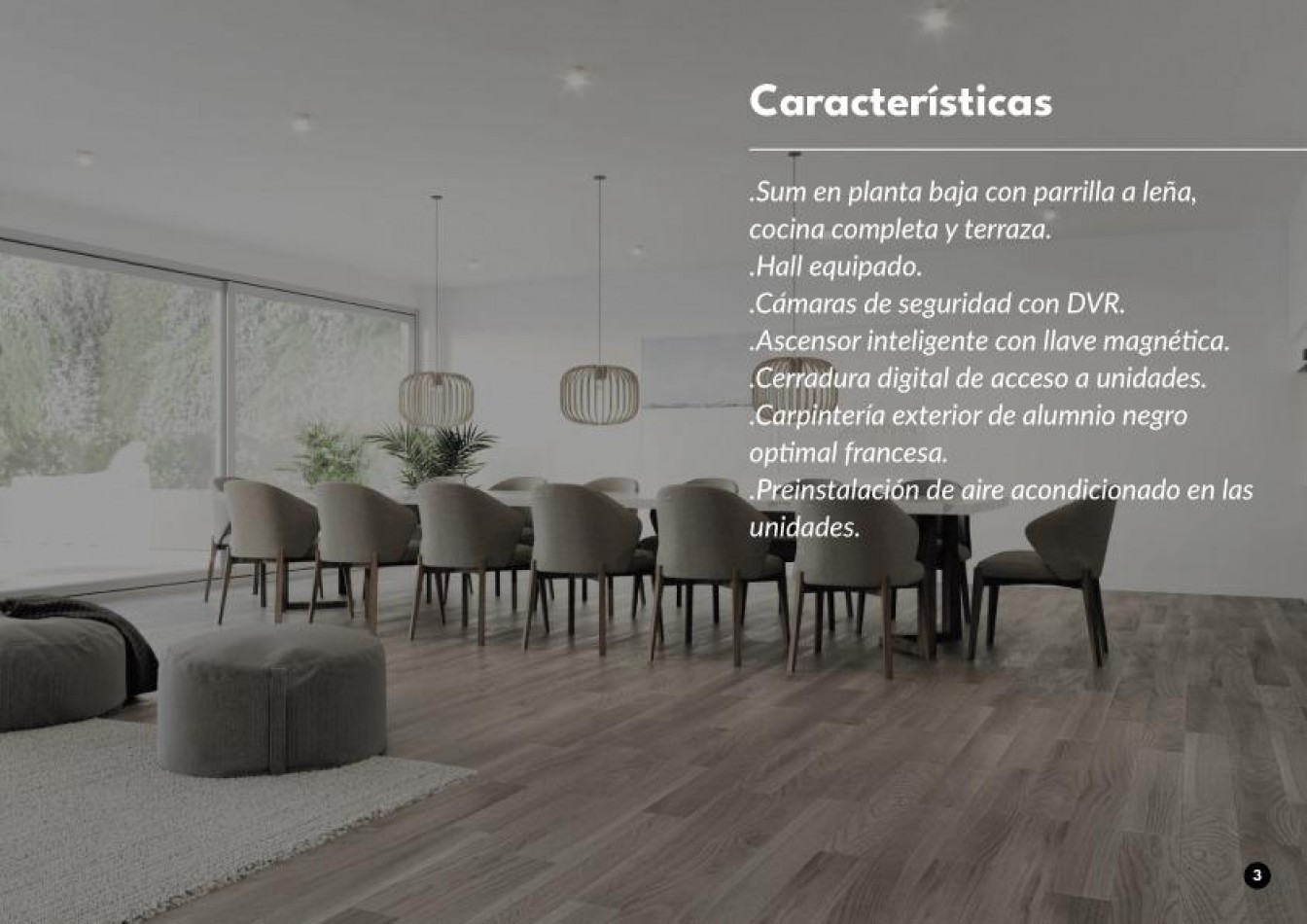 Departamento a Estrenar de tres ambientes a la calle con balcon. Cochera y Baulera. (Entrega Diciembre 2025). Chauvin 