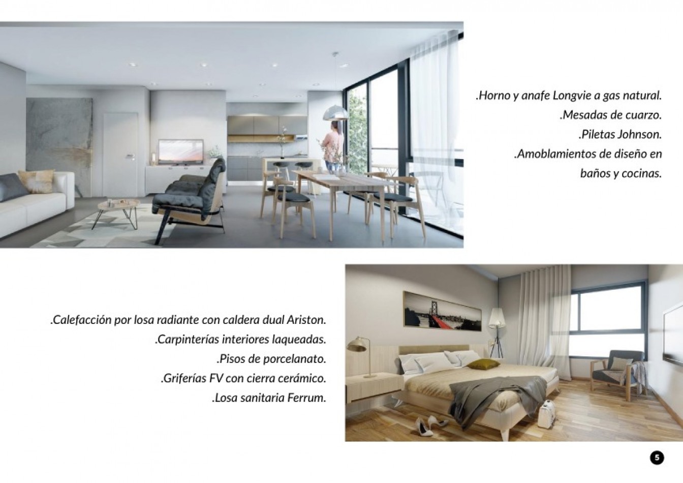 Departamento a Estrenar de tres ambientes a la calle con balcon. Cochera y Baulera. (Entrega Diciembre 2025). Chauvin 